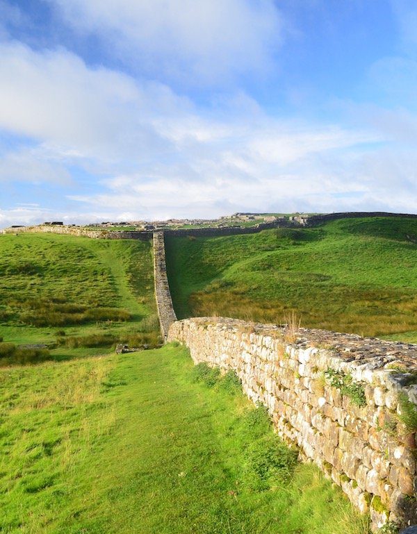 Housesteads Roman Fort, highlight of the Hadrian's Wall Path