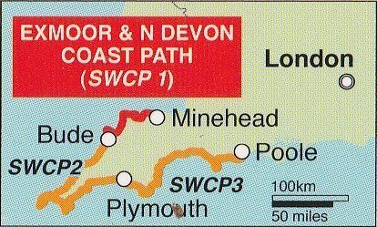 Coastal path map