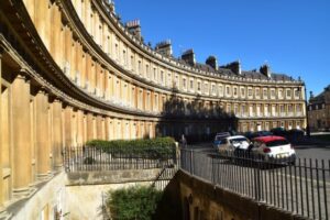 Cotswold Way, Georgian terraces of The Circus, Bath