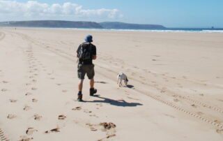 Sunny day to walk the Cornwall Coast Path