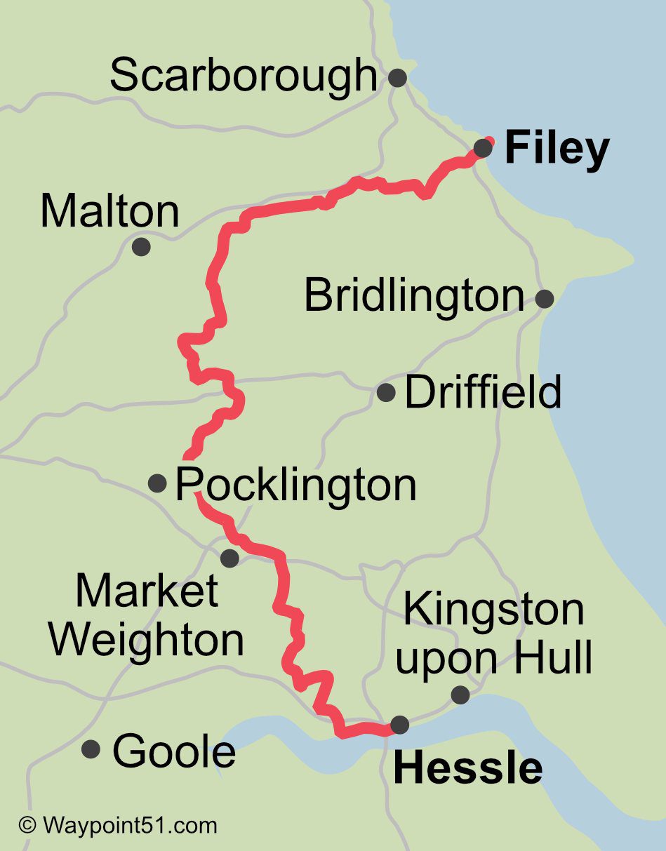 Yorkshire Wolds Way – Part 3: Near Huggate to Filey – backpackartist >>