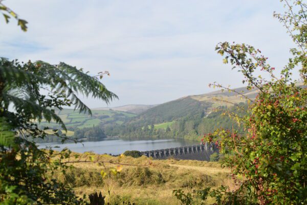 Lake Vrynwy and its awesome dam