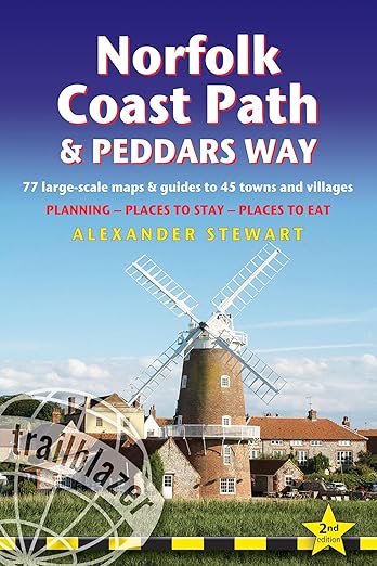 Cover of Norfolk Coast Path and Peddars Way book